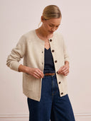 Lambswool Cable Detail Raglan Sweater