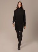 Supersoft Turtle Neck Knee-Length Dress