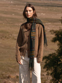 British Wool Moss Stitch Sweater Vest