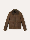 Men's Shearling Aviator Jacket