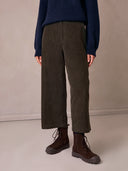 Corduroy Crop Pants
