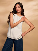 Organic Cotton Blend Vest Top