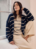 Linen Blend Drop Stitch Sweater