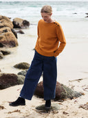 Button Detail Gansey Sweater