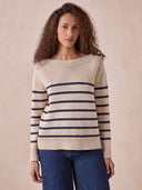 Button Detail Gansey Sweater