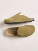 Suede Minimal Clogs