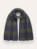 Mohair Check Scarf