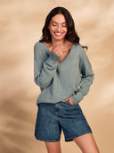 Supersoft Slouch V Neck Sweater