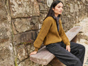 British Wool Rib Cable Sweater