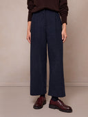 Relaxed Tweed Pants