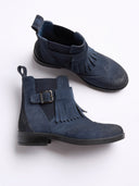 Brogue Strap Chelsea Boot