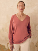 Supersoft Slouch V Neck Sweater