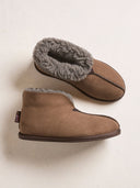Men's Shearling Bootie Slippers