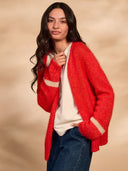 Alpaca Blend Slouchy Cardigan
