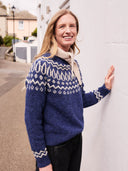 Donegal Two Tone Fair Isle Sweater