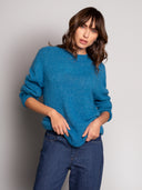Alpaca Blend Slouchy Sweater