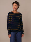 Merino Fine Knit Boat Neck Sweater