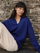 Organic Cotton Blend Smock Sweater