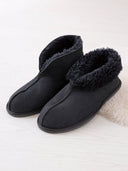 Men's Shearling Bootie Slippers