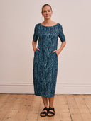 Cotton/Bamboo Button Back Dress