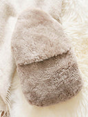 Shearling Hot Water Bottle Cover