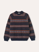 Men's Shetland Wool Fair Isle Sweater