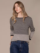Merino Fine Knit Boat Neck Sweater