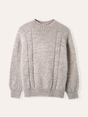 British Cable Detail Gansey Sweater