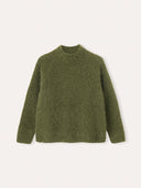 Boucle Funnel Neck Sweater
