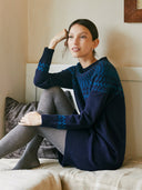 Lambswool Fair Isle Yoke Dress