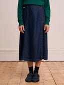 Denim Jeans Wrap Skirts