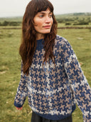 Boucle Houndstooth Sweater