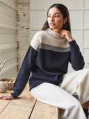 Felted Turtle Neck Sweater