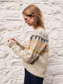 British Wool Geo Fair Isle Yoke Sweater