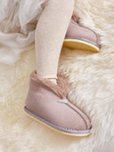Kids' Shearling Slippers - Booties