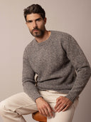 Men's Donegal Crew Neck Sweater