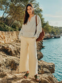 Cotton Notch Neck Swing Top