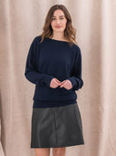Supersoft Slash Neck Sweater