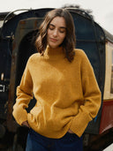 Flecked Patch Pocket Sweater
