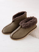 Shearling Bootie Slippers