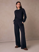 Merino Wide Leg Joggers