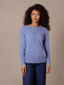 Lambswool Slouchy Crew Neck Sweater