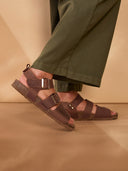 Triple Strap Sandals