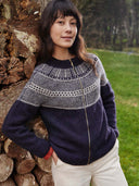 British Wool Yoke Stitch Sweater