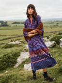 Engineered Plaid Dress