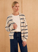 Linen Blend Drop Stitch Sweater