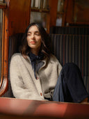 British Wool Moss Stitch Sweater Vest