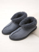 Men's Shearling Bootie Slippers
