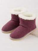 Knitted Shortie Slippers