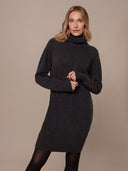Supersoft Turtle Neck Knee-Length Dress